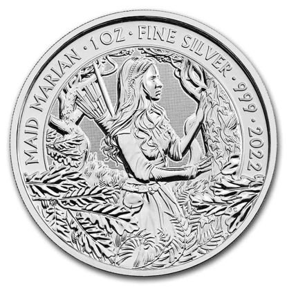 Bild von Great Britain 2022 Myths and Legends: Maid Marian, 1 oz Silber
