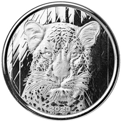 Picture of Ghana 2023 "African Leopard", 1 oz Silver